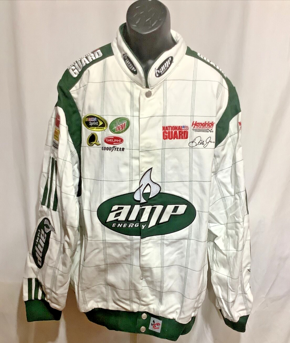 Dale Earnhardt Jr 88 Amp Energy Racing Jacket Chase Authentics Mens 4XL NWOT